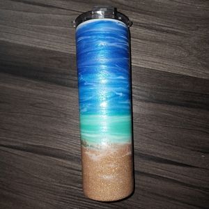 Epoxy tumbler